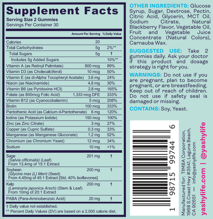 Menopause Foundation Support Gummies