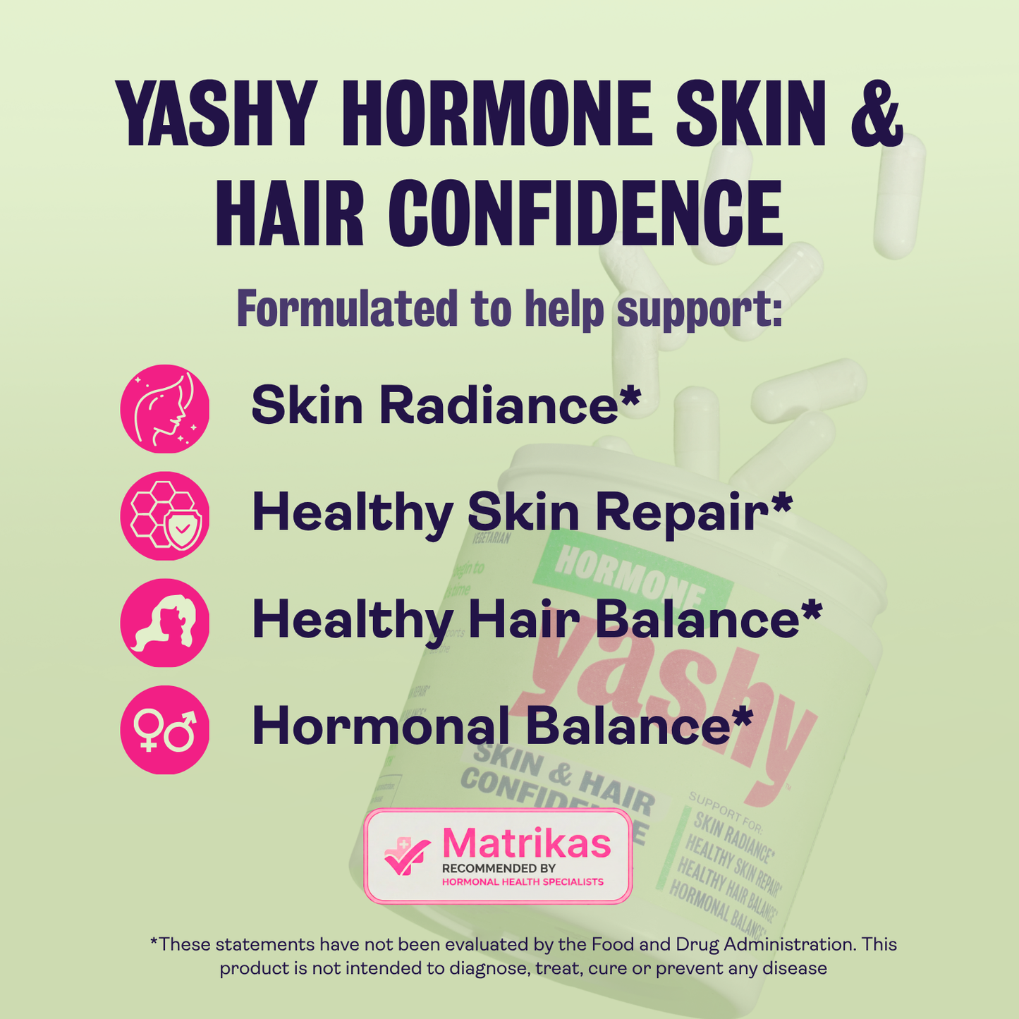 Hormone Skin & Hair Confidence Capsules