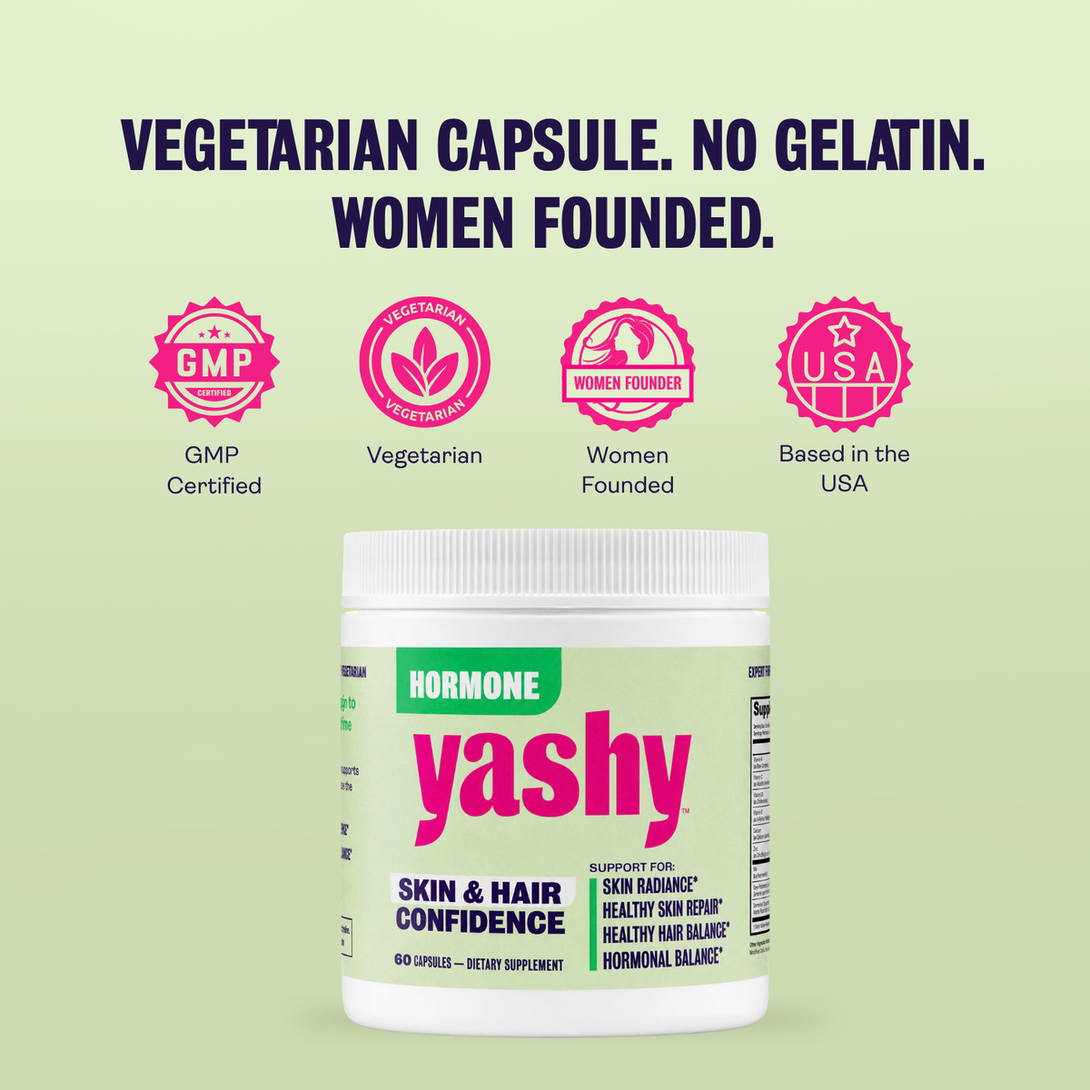 Hormone Skin & Hair Confidence Capsules