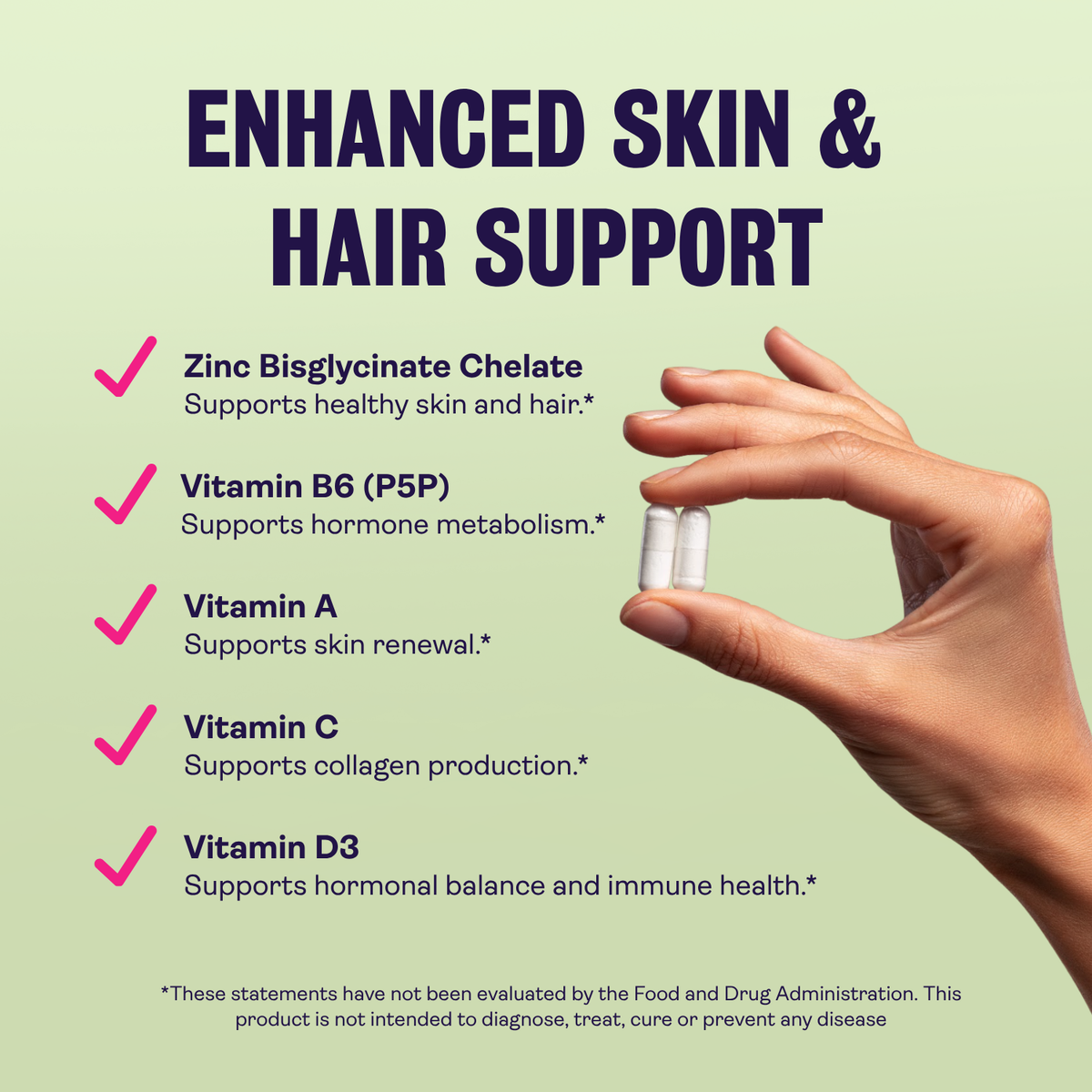 Hormone Skin & Hair Confidence Capsules