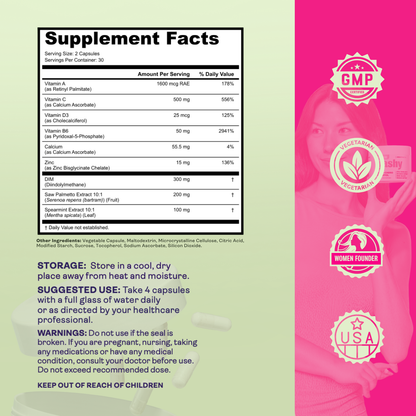 Hormone Skin & Hair Confidence Capsules